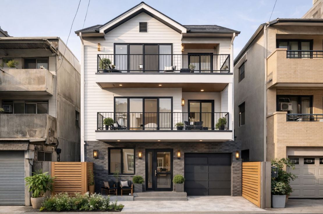 透天厝翻修設計提案：採光、通風、格局優化大公開